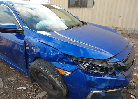 2019 Honda Civic Lx z USA, uszkodzony, nr VIN 2HGFC2F65KH574442